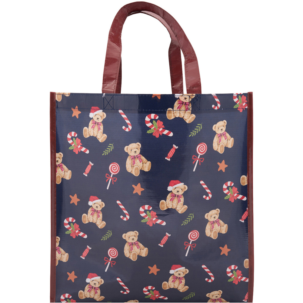 Christmas Teddy Shopper Bag Image 3