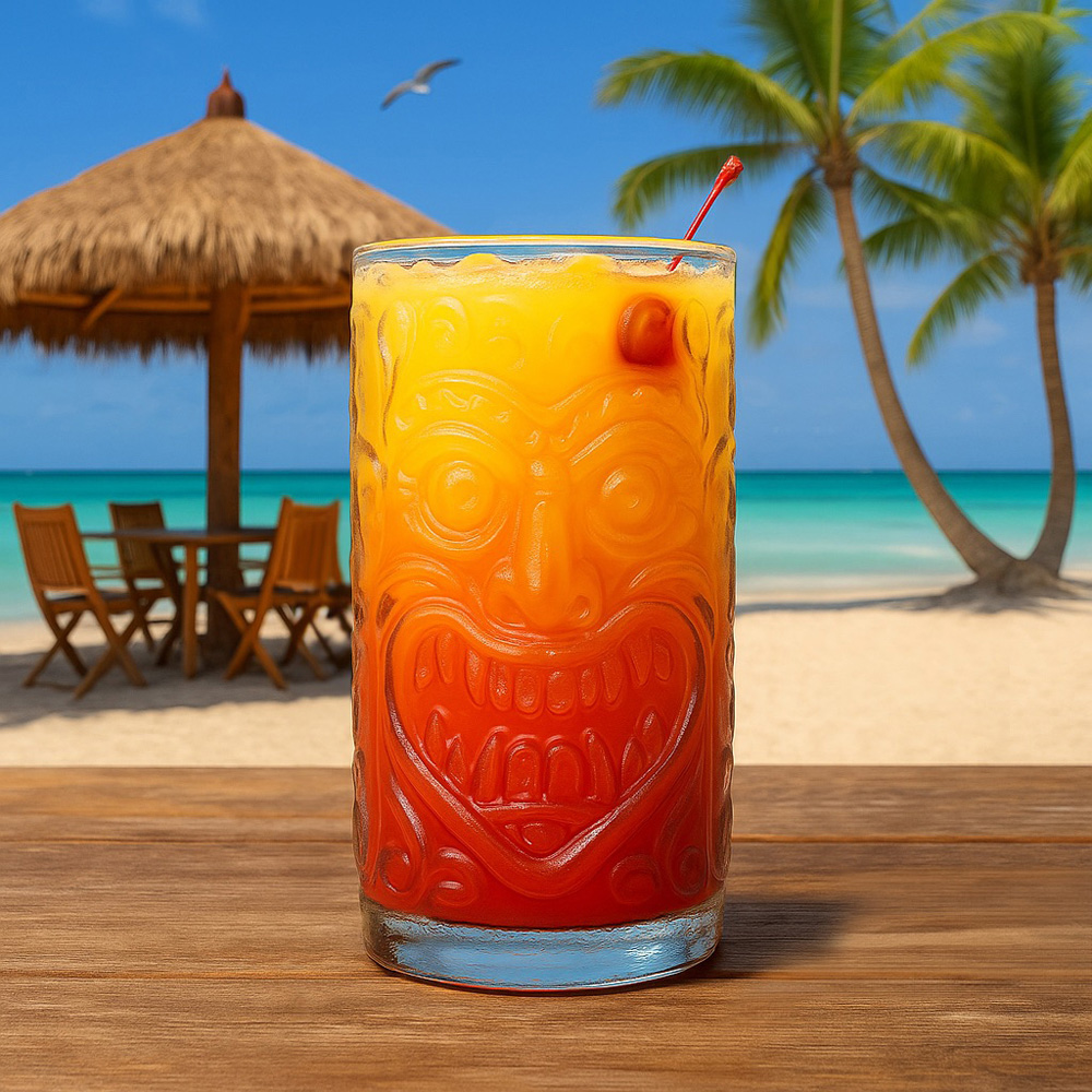 RCR Crystal Tiki Etruria Clear Highball Glass 460ml 12 Pack Image 3