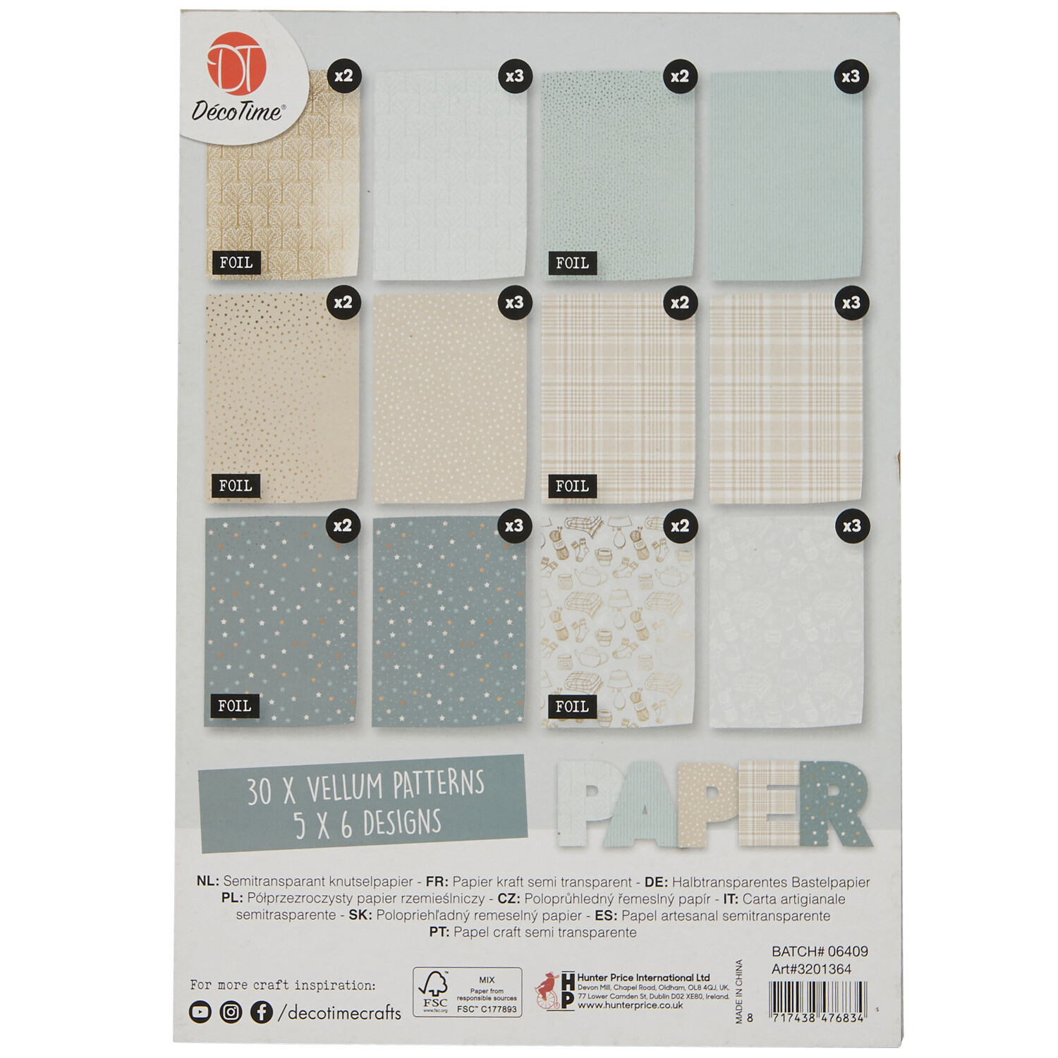 Assorted Vellum Paper Pads Image 6