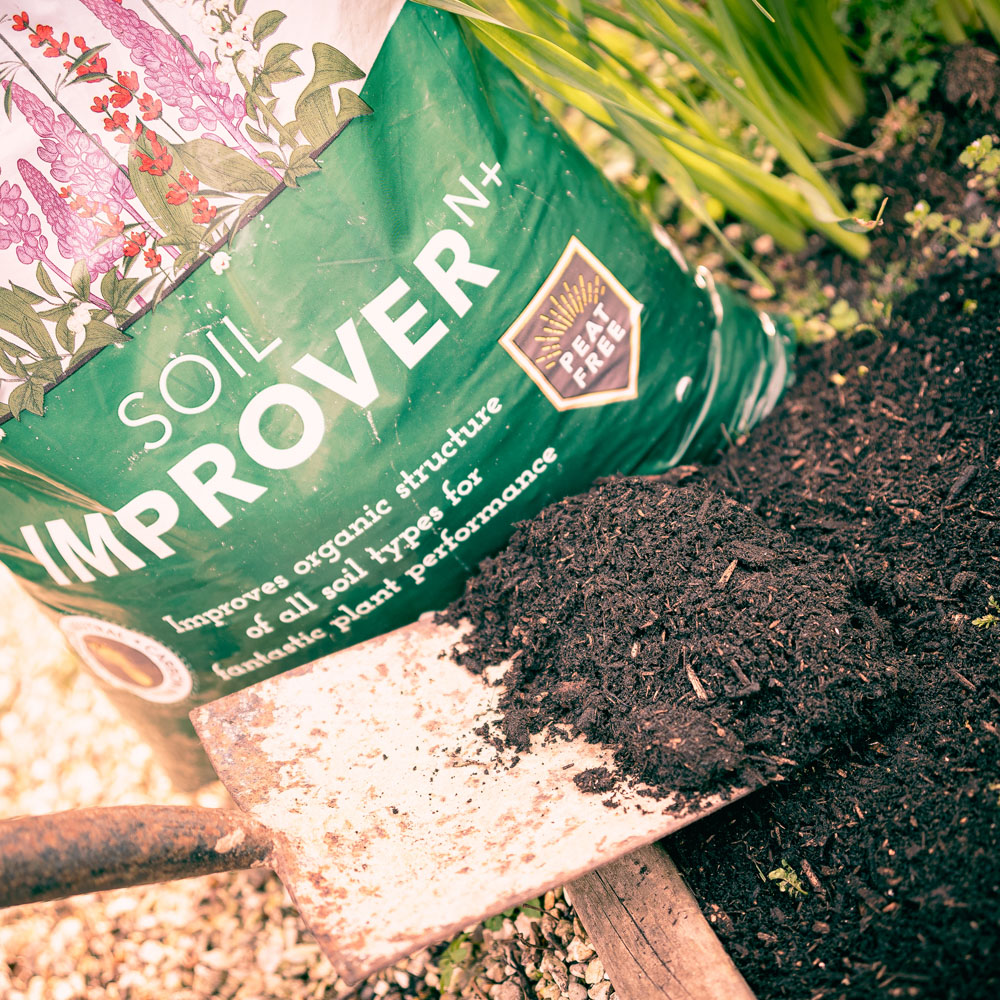 Harmony Gardens Soil Improver N+ Compost 50L Image 4