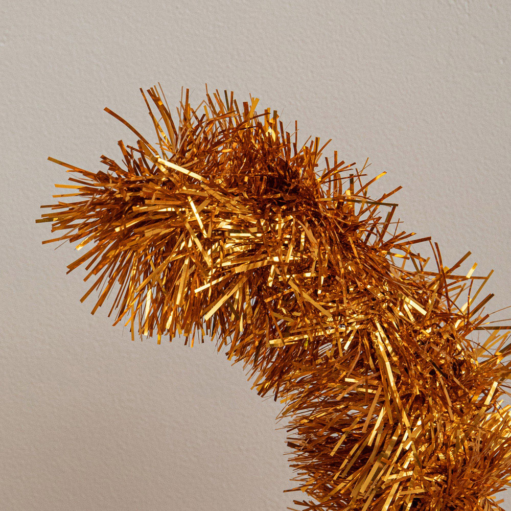 Samuel Alexander Orange Tinsel Standing Scaredy Cat Halloween Decoration 42cm Image 7