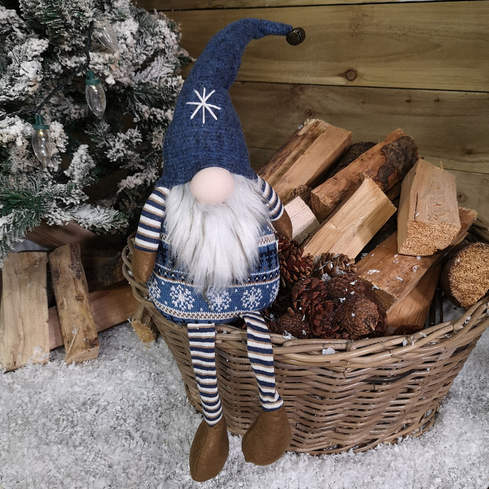 Samuel Alexander Blue Nordic Gnome Gonk 48cm Image 6