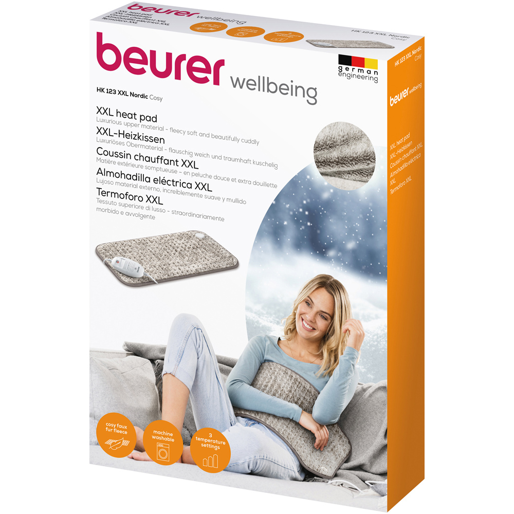 Beurer XXL Nordic Electric Heat Pad with Controller 60 x 40cm Image 3