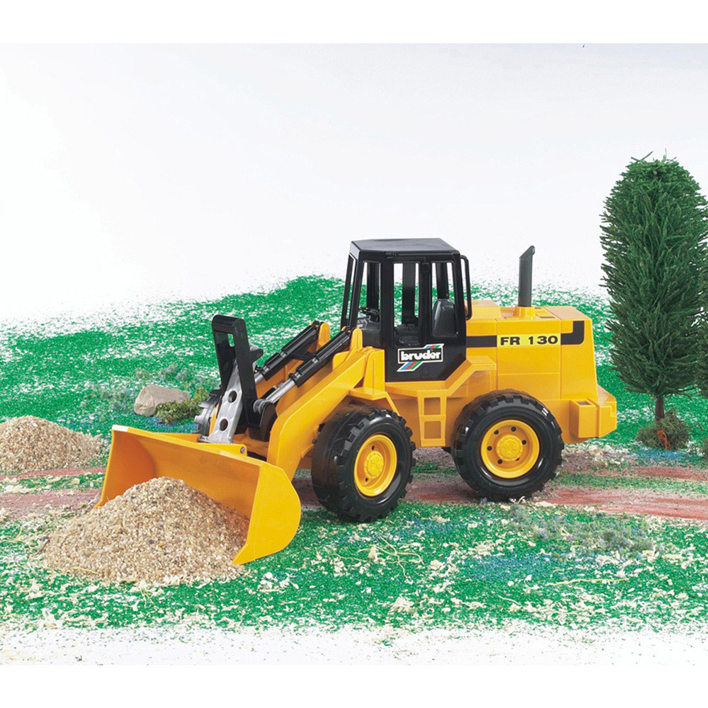 Bruder Kids Articulated Road Construction Loader FR 130 Playset Model Image 2