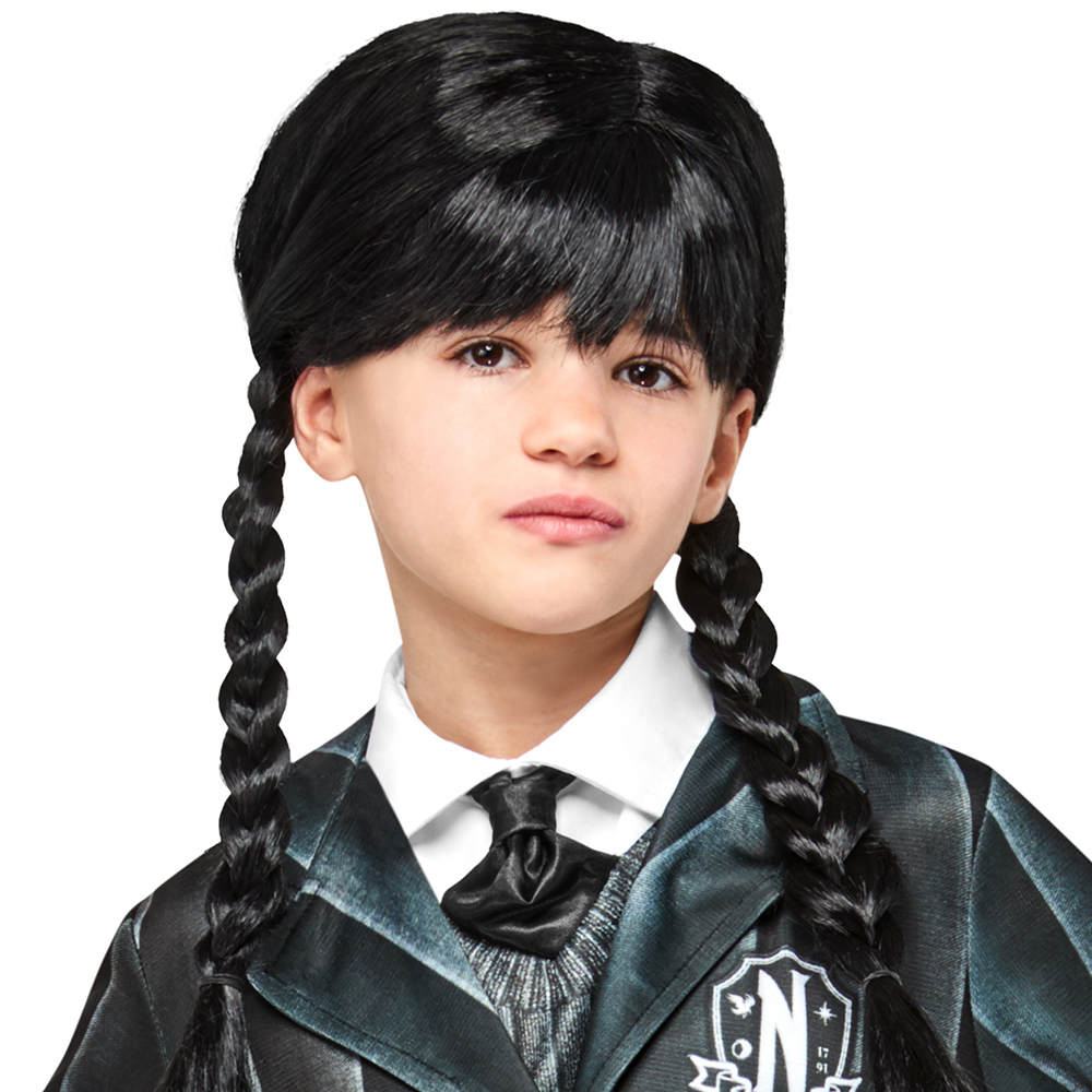 WED WEDNESDAY CHILD WIG NS Image 1