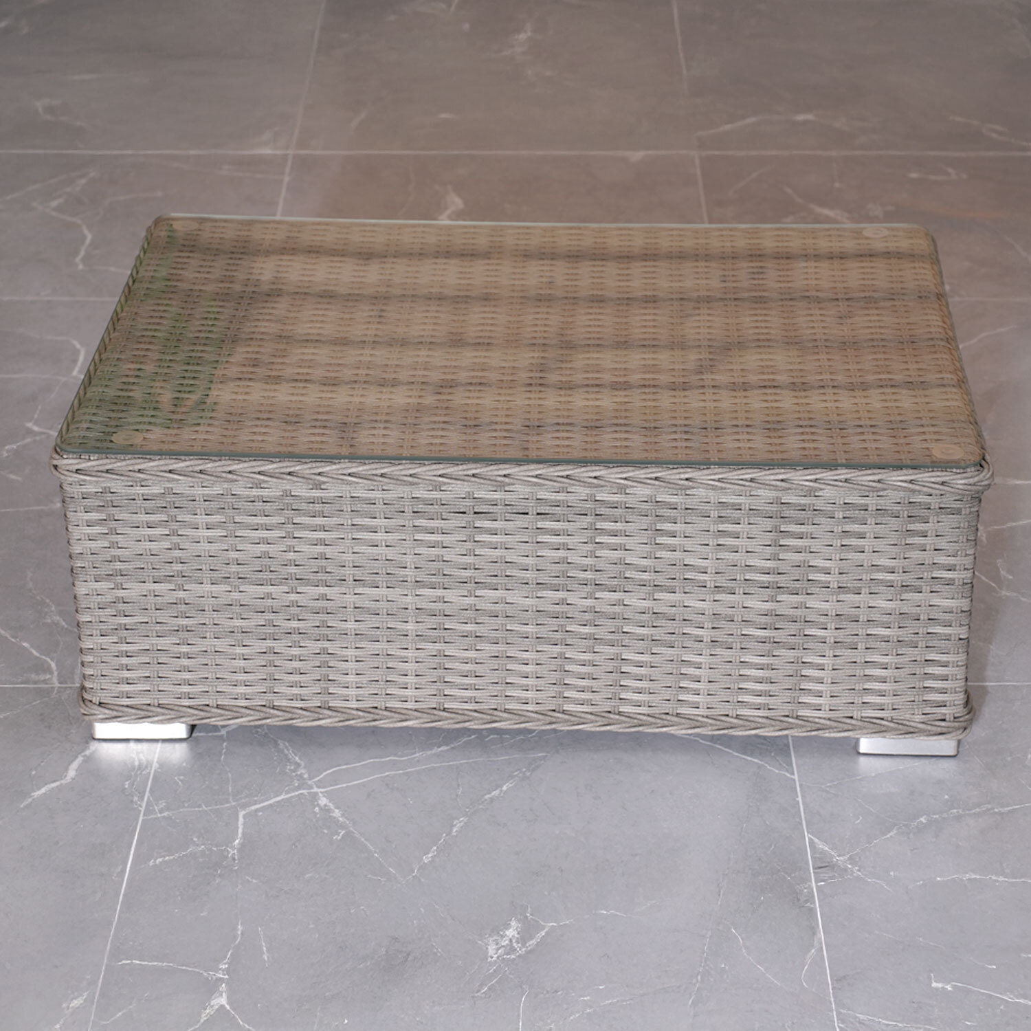 New England Coffee Table - Grey Image 2
