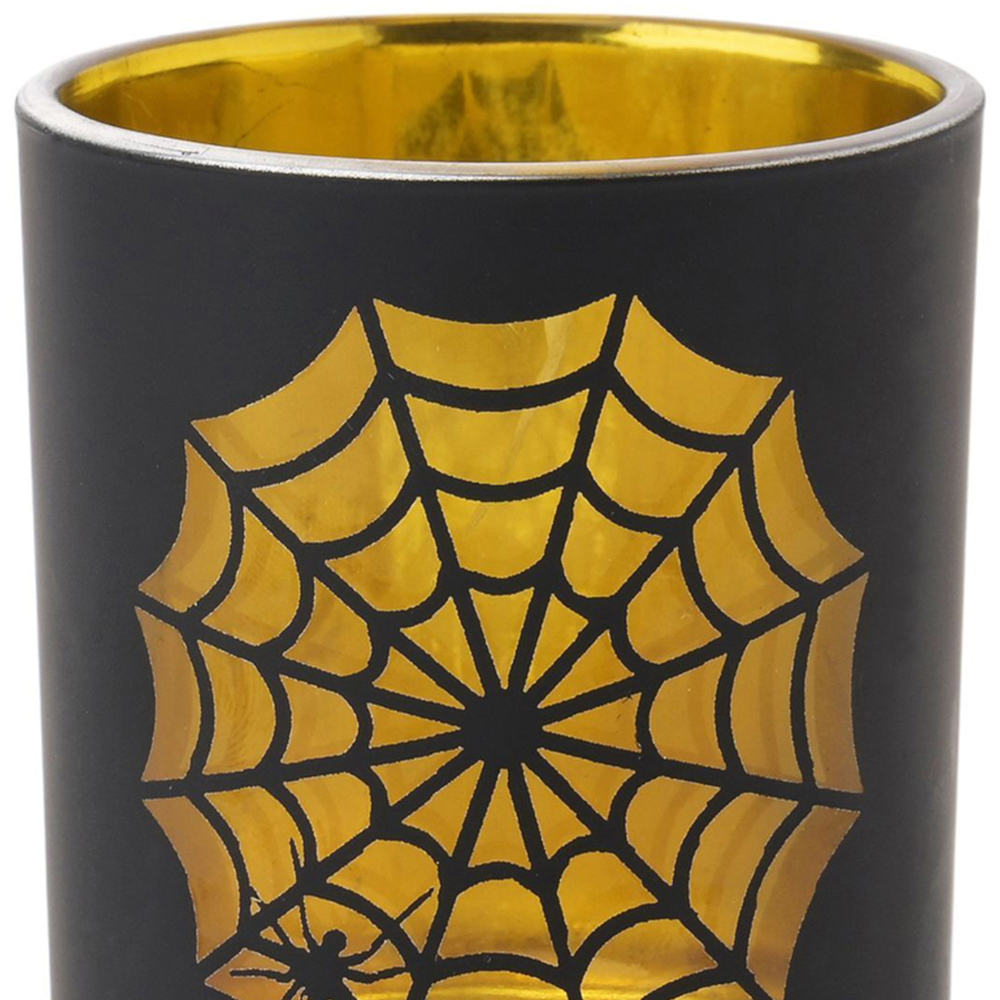 Hocus Pocus Cobweb Tea Light Holder 3 Pack Image 3