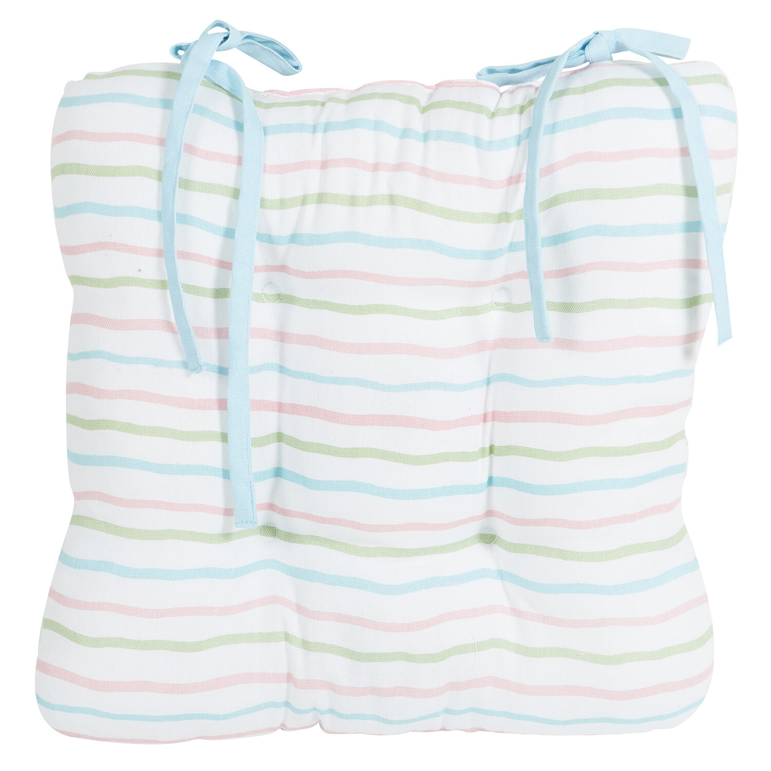 Pastel Wave Seat Pad - Multicolour Image 2