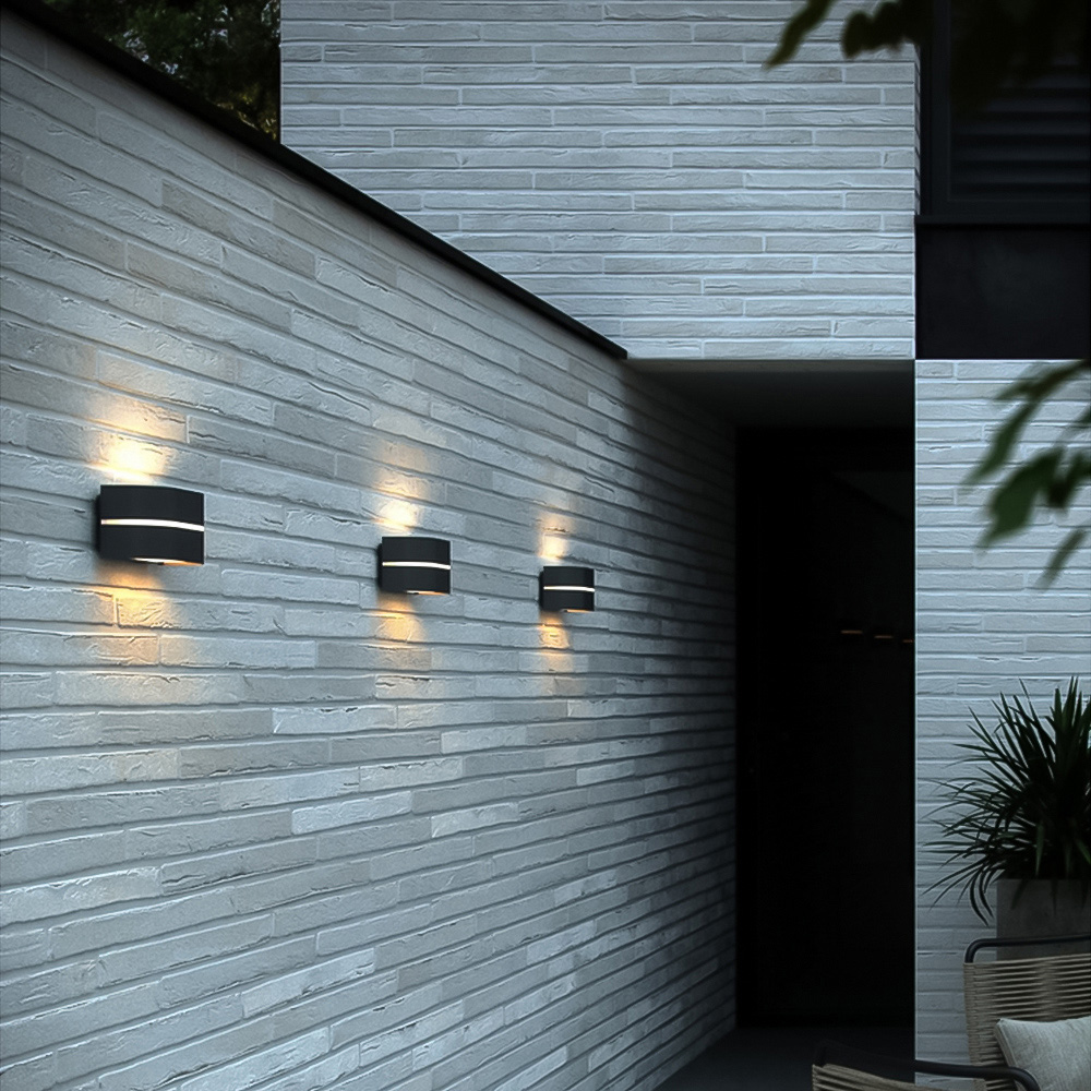 Nordlux Sibelis Anthracite Outdoor Wall Light Image 2