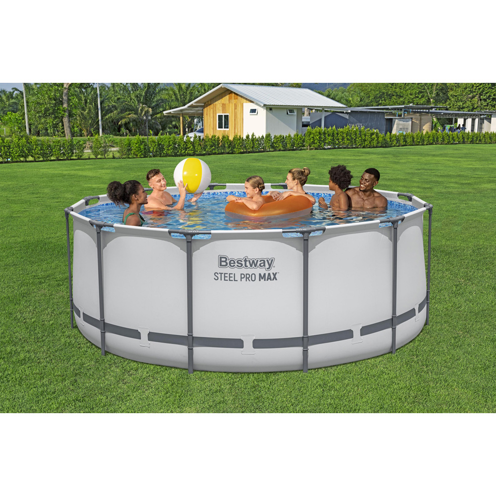 Bestway Steel Pro Frame Paddling Pool 12ft x 48 inch Image 2
