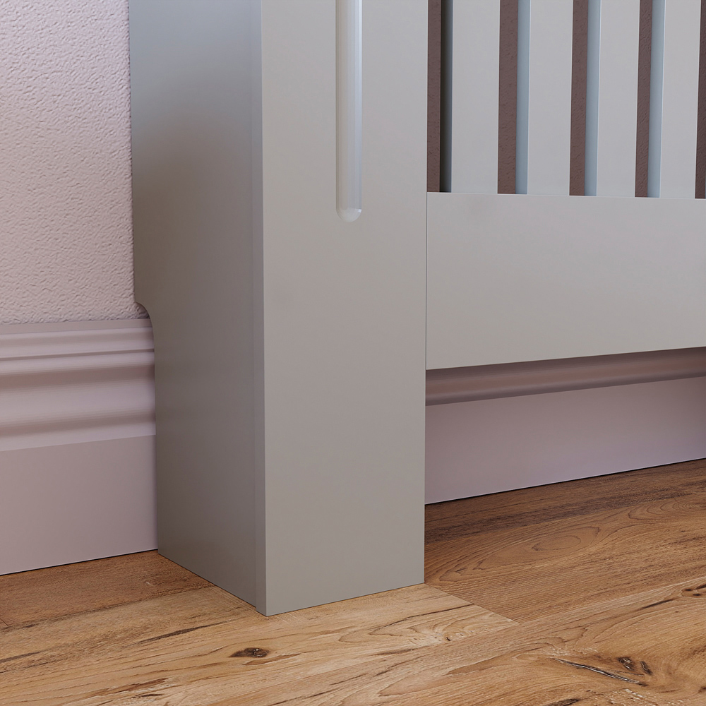 VIDA DESIGNS Arlington Olive Grey Radiator Cover Small Image 4
