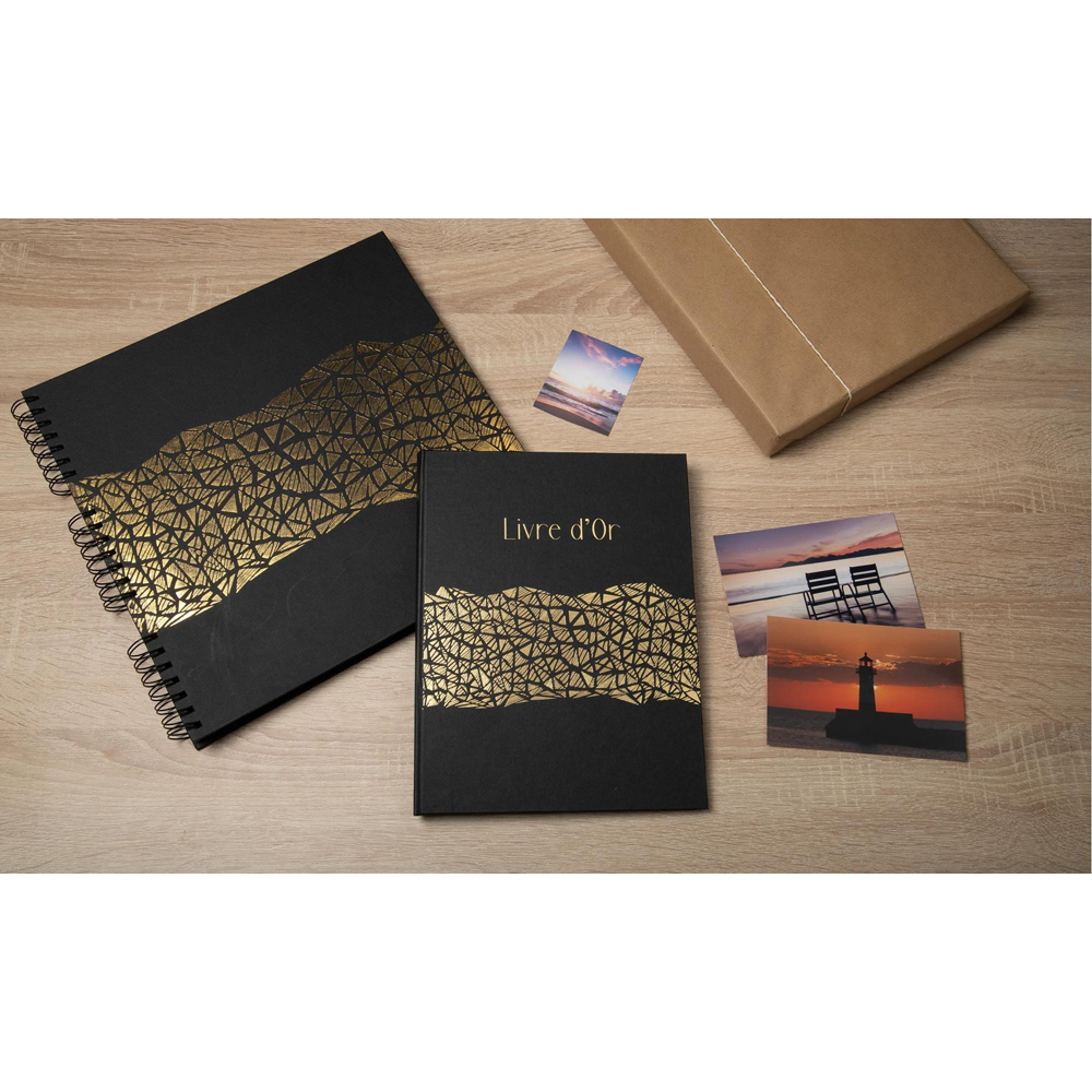 Exacompta Aramy Black Wirebound Photo Album 60 Pages 360 Photos Image 7