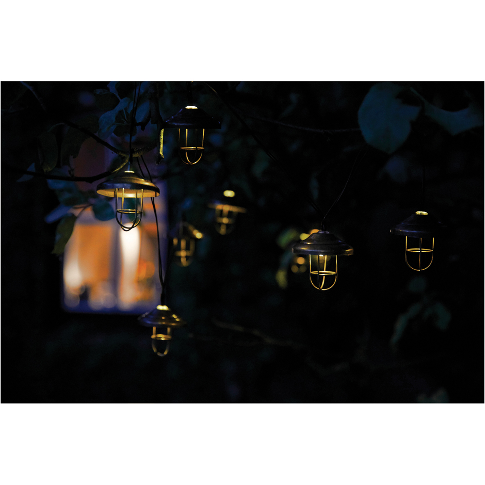 Luxform Lanzarote Solar Powered String Lights 3.8m Image 3