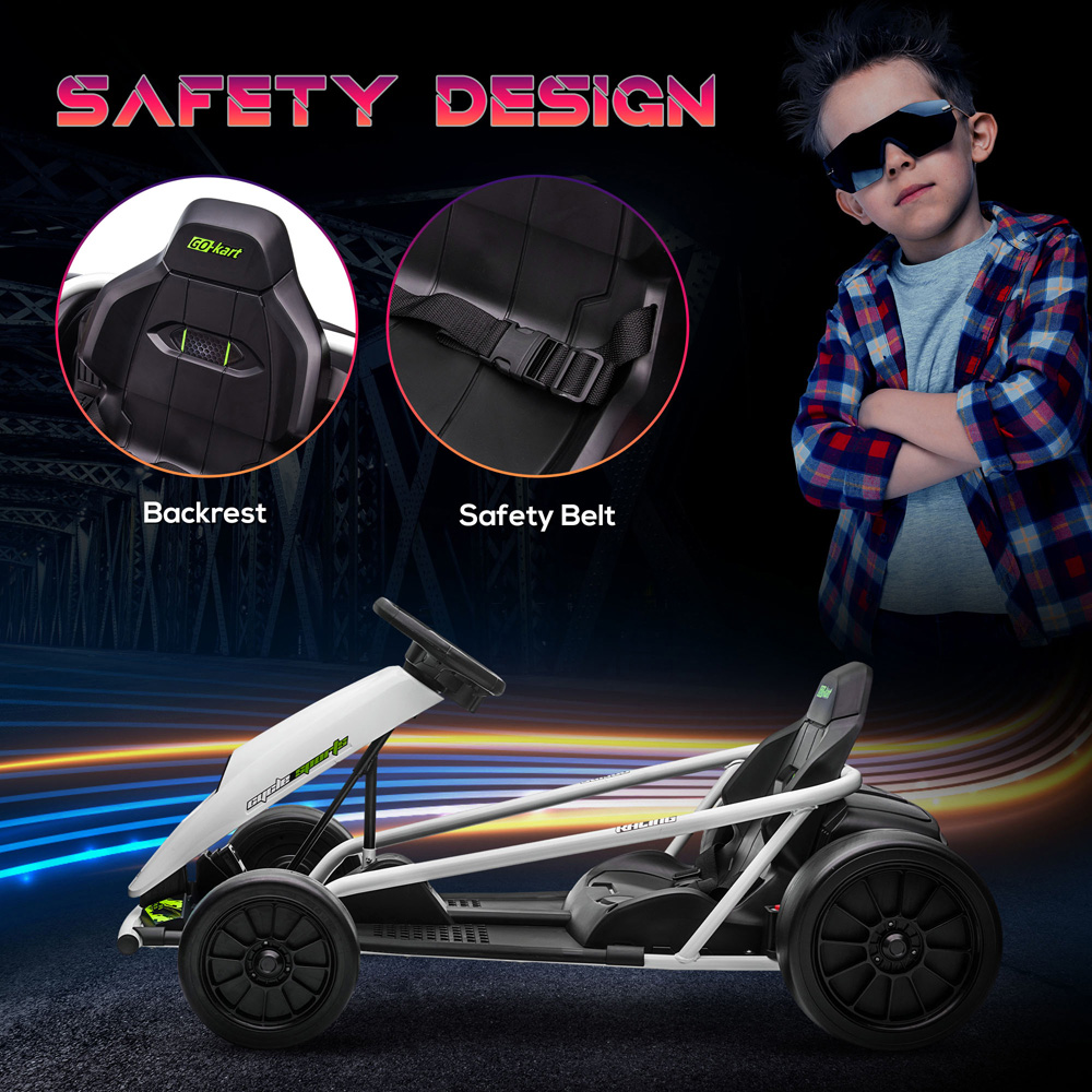 Tommy Toys Kids Electric Go Kart with Music and Slow Start Image 6