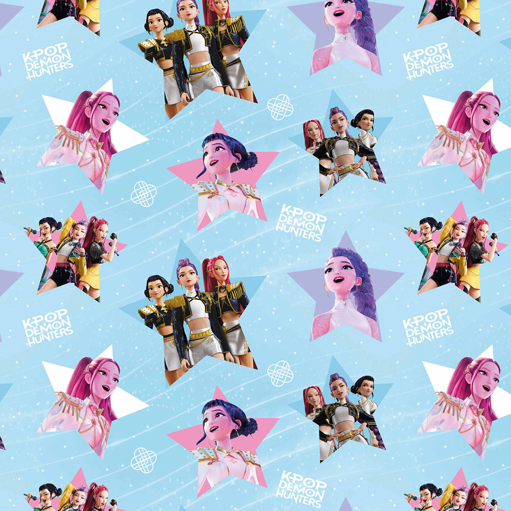 Christmas KPop Gift Wrapping Paper Image 2