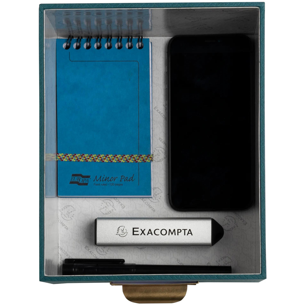 Exacompta OfficeByMe Duck Blue Storage Box Set of 3 Image 4