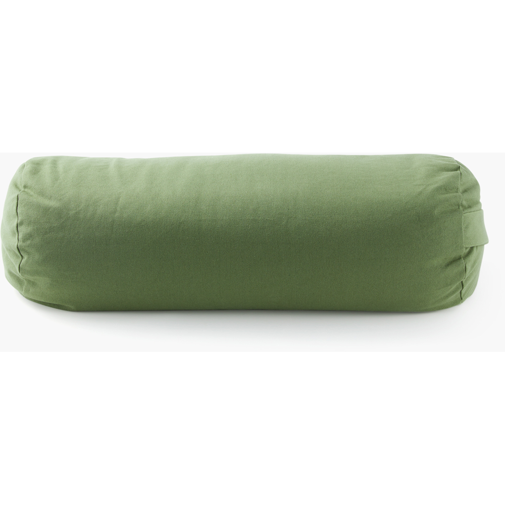 Myga Moss Buckwheat Yoga Support Bolster Pillow Image 2
