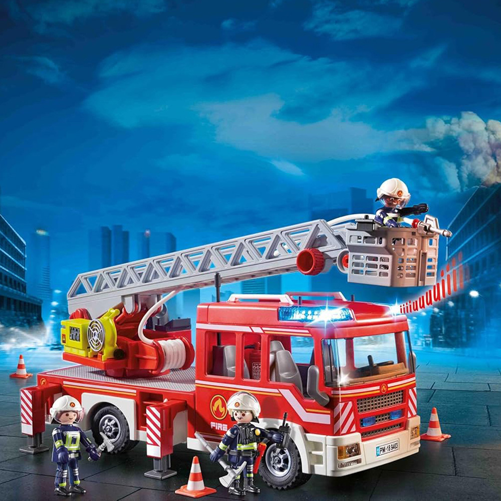 Playmobil Fire Ladder Playset Image 7