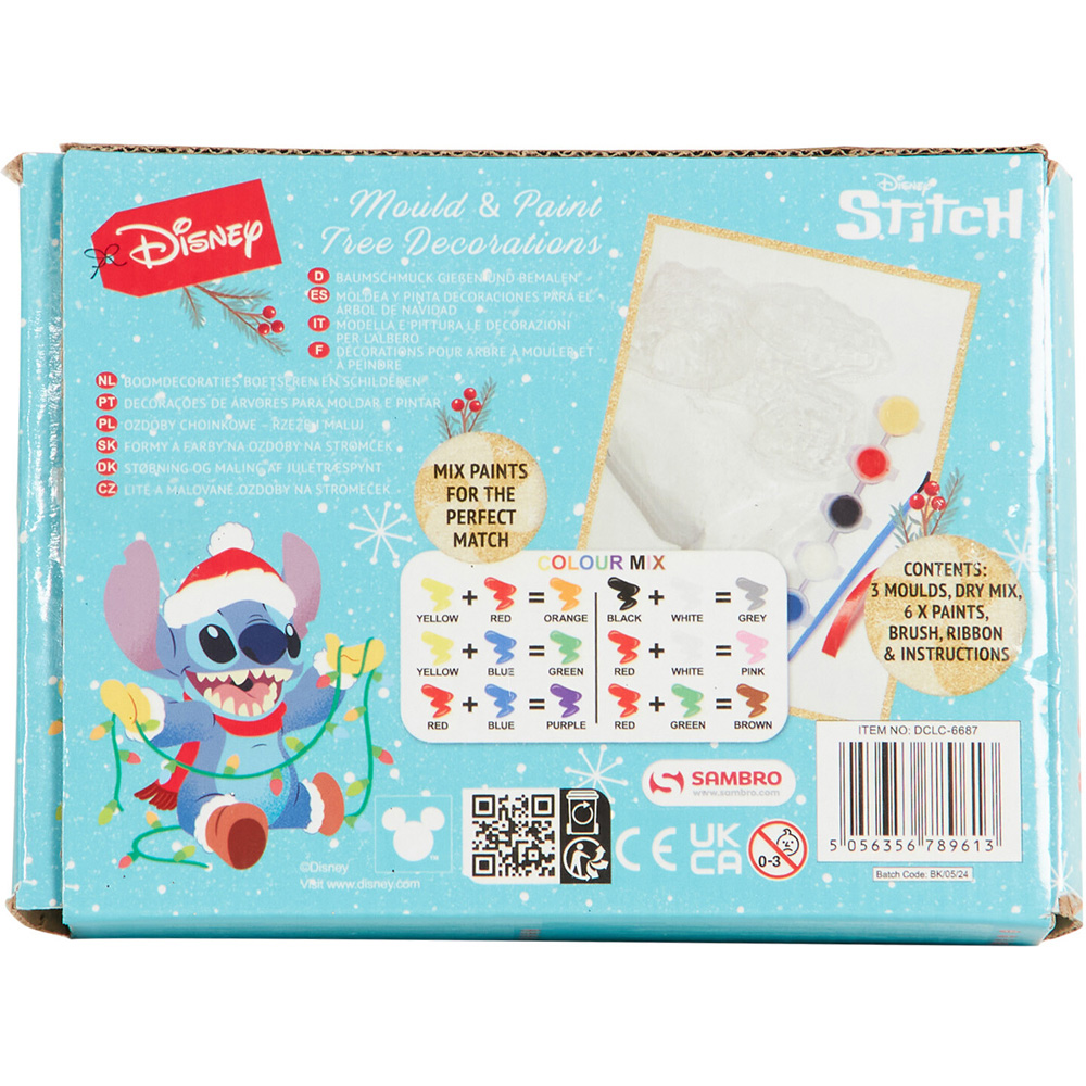 Paint Your Own Stitch Christmas Decoration Image 2