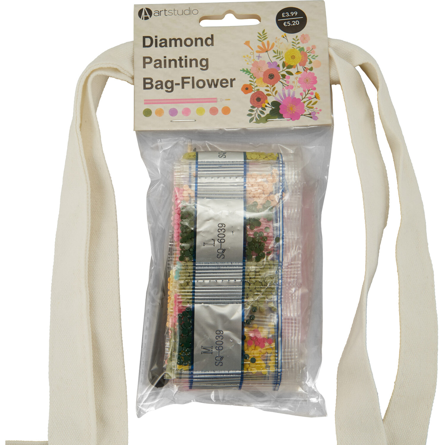 Single Art Studio Diamond Painting Bag Kit in Assorted styles Image 3