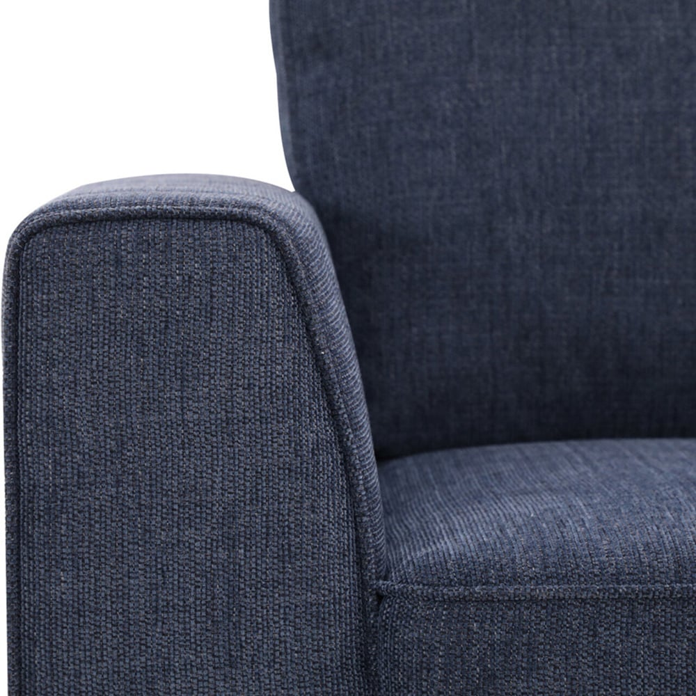 Matilda 2 Seater Blue Sofa Image 7