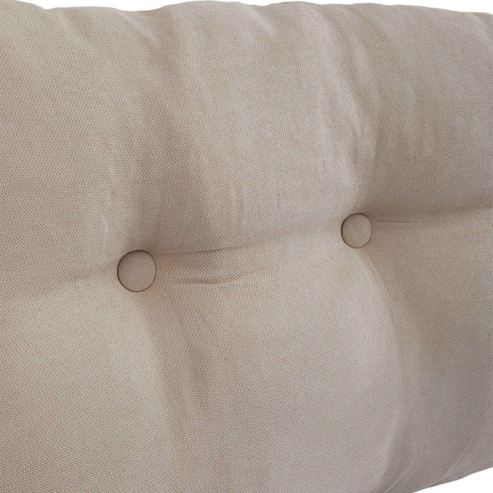 Living and Home Beige Wedge Headboard Pillow with Side Pocket 180 x 50cm Image 5