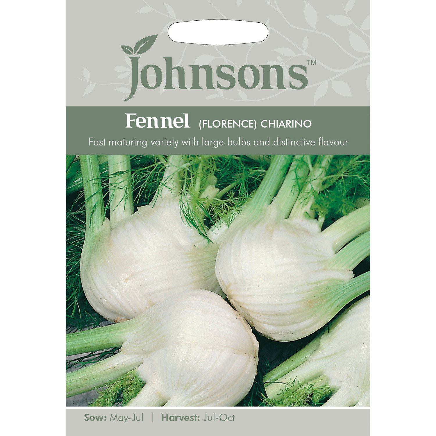 Johnsons Florence Chiarino Fennel Seeds Image 2