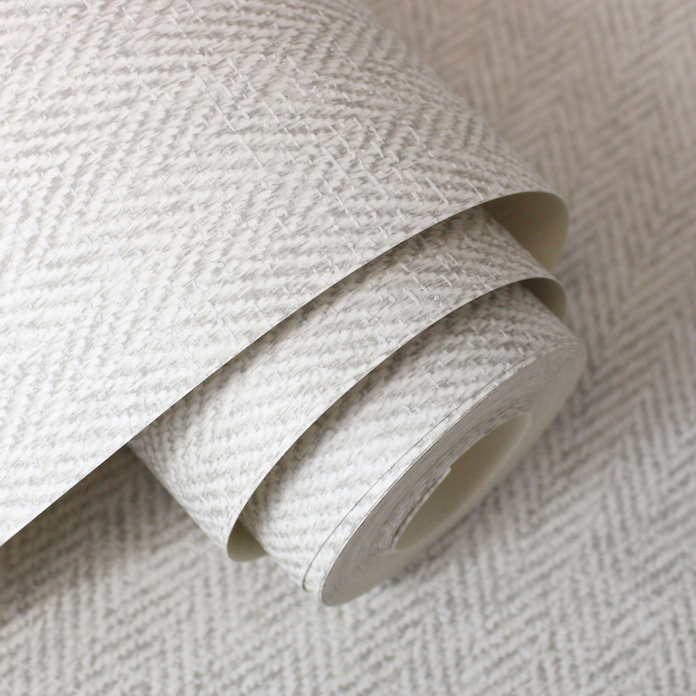 Crown Harris Texture Soft Grey Wallpaper Image 3