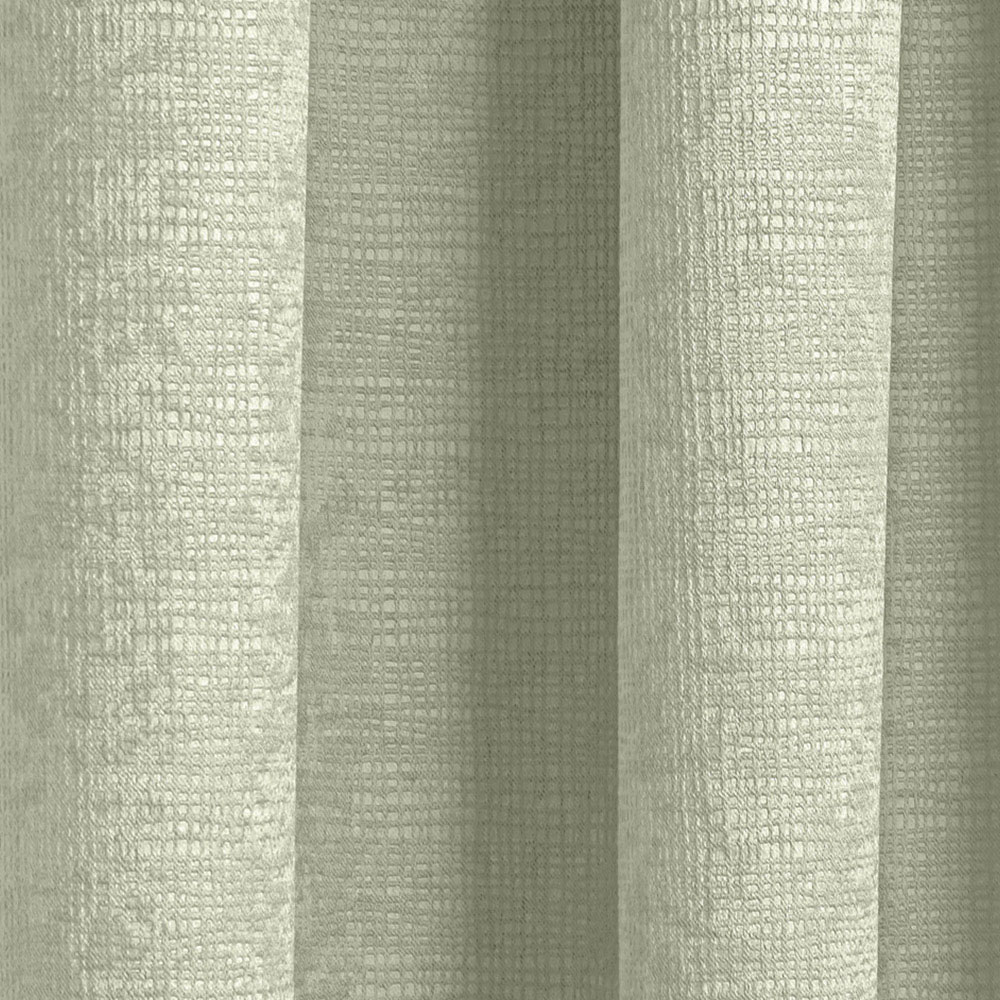 Enhanced Living Matrix Green Thermal Pencil Pleat Readymade Curtains 168 x 137cm Image 2
