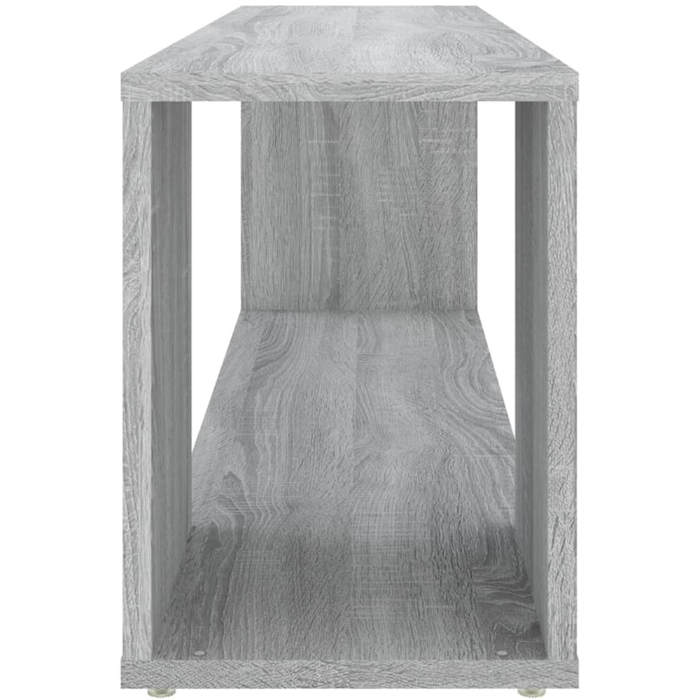 vidaXL Single Shelf Grey Sonoma TV Cabinet Image 5