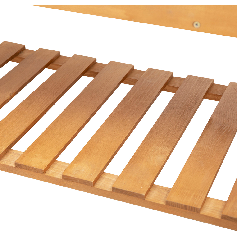 Outsunny 2 Shelf Wooden Raised Garden Bed Planter Image 3