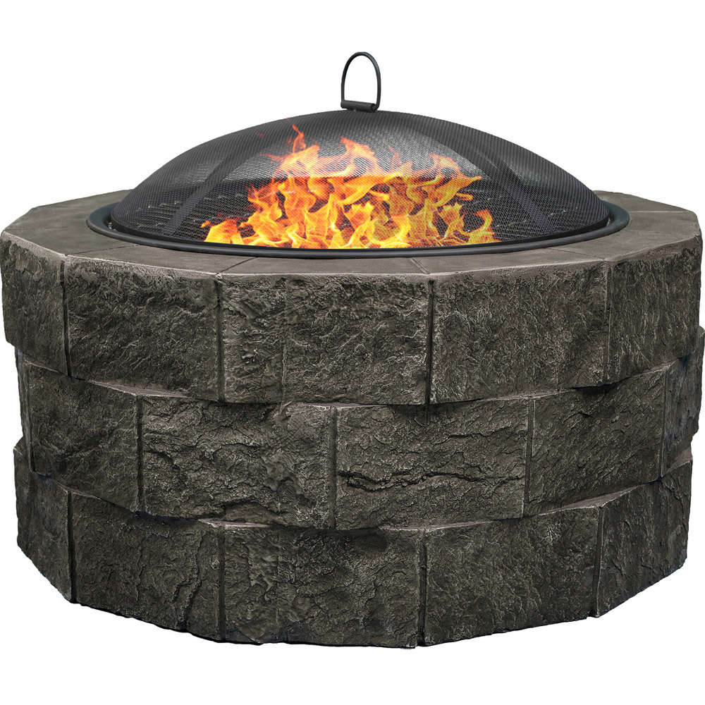 Centurion Supports Fireology Renovato Stone Effect Fire Pit Image 1