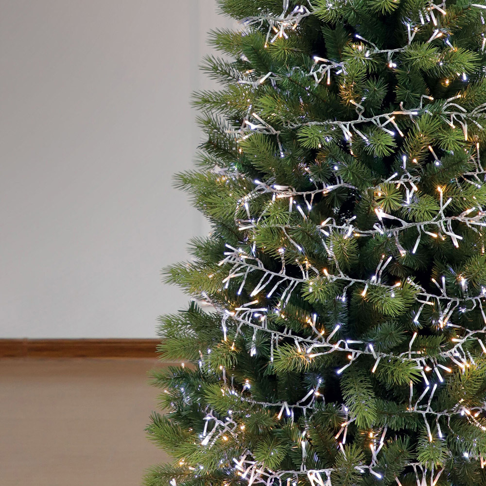2000 LED Cluster String Lights 19.99m Image 2