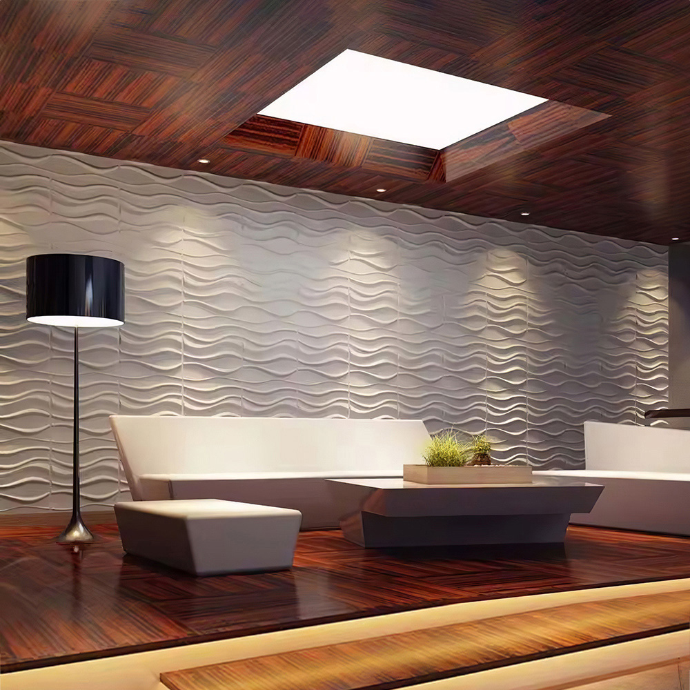 Living and Home 3D Wave Wall Panel 12 Pack Image 8