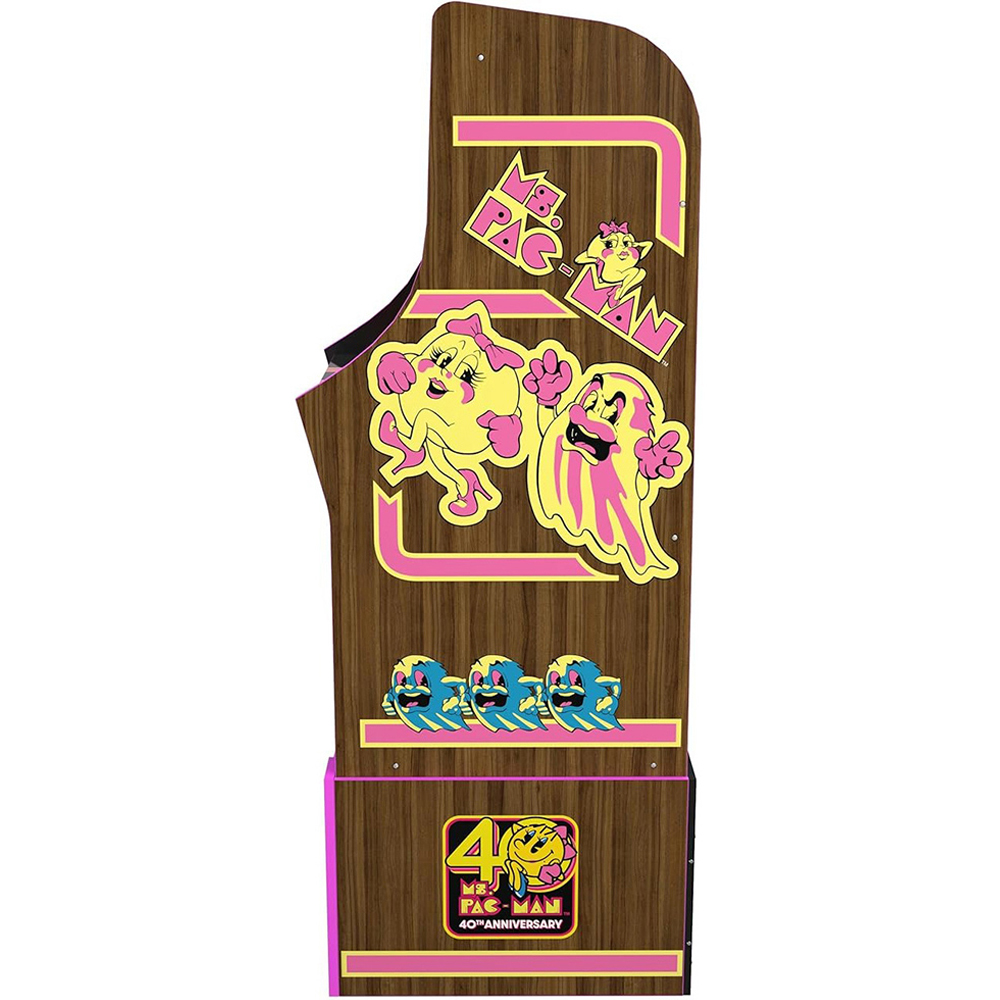 Arcade1Up Ms. Pac-Man 40th Anniversary Arcade Machine Image 6