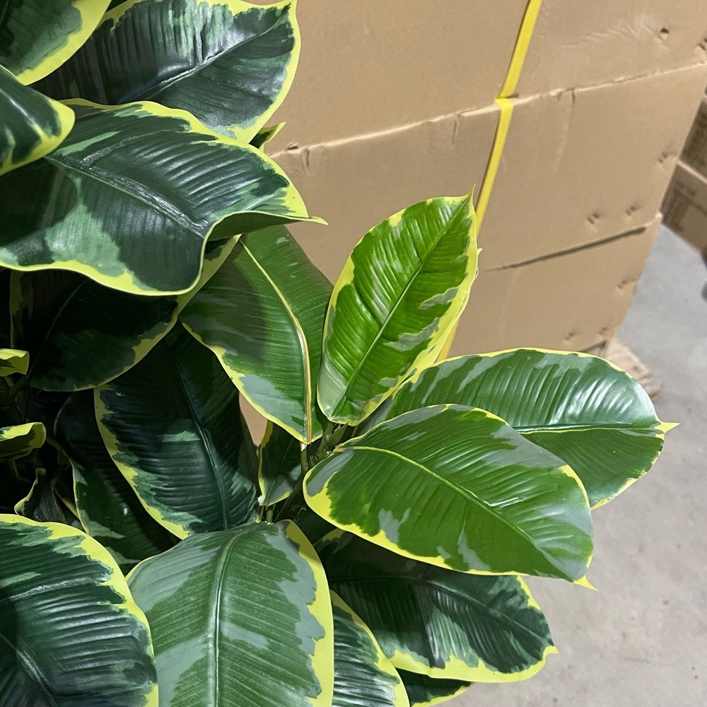 Botanik Rubber Artificial Tree in Pot 4ft Image 5