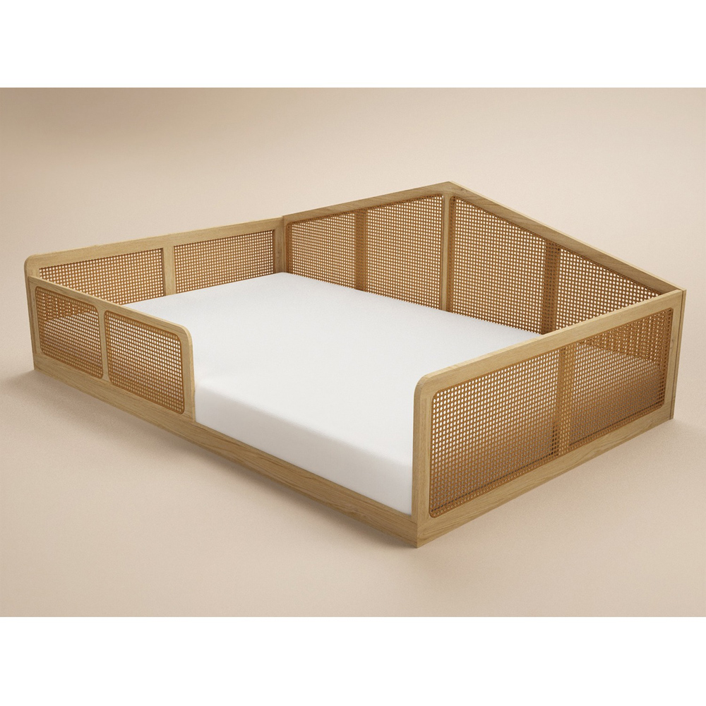 Flair Julian Small Double Natural Montessori Bed Image 3