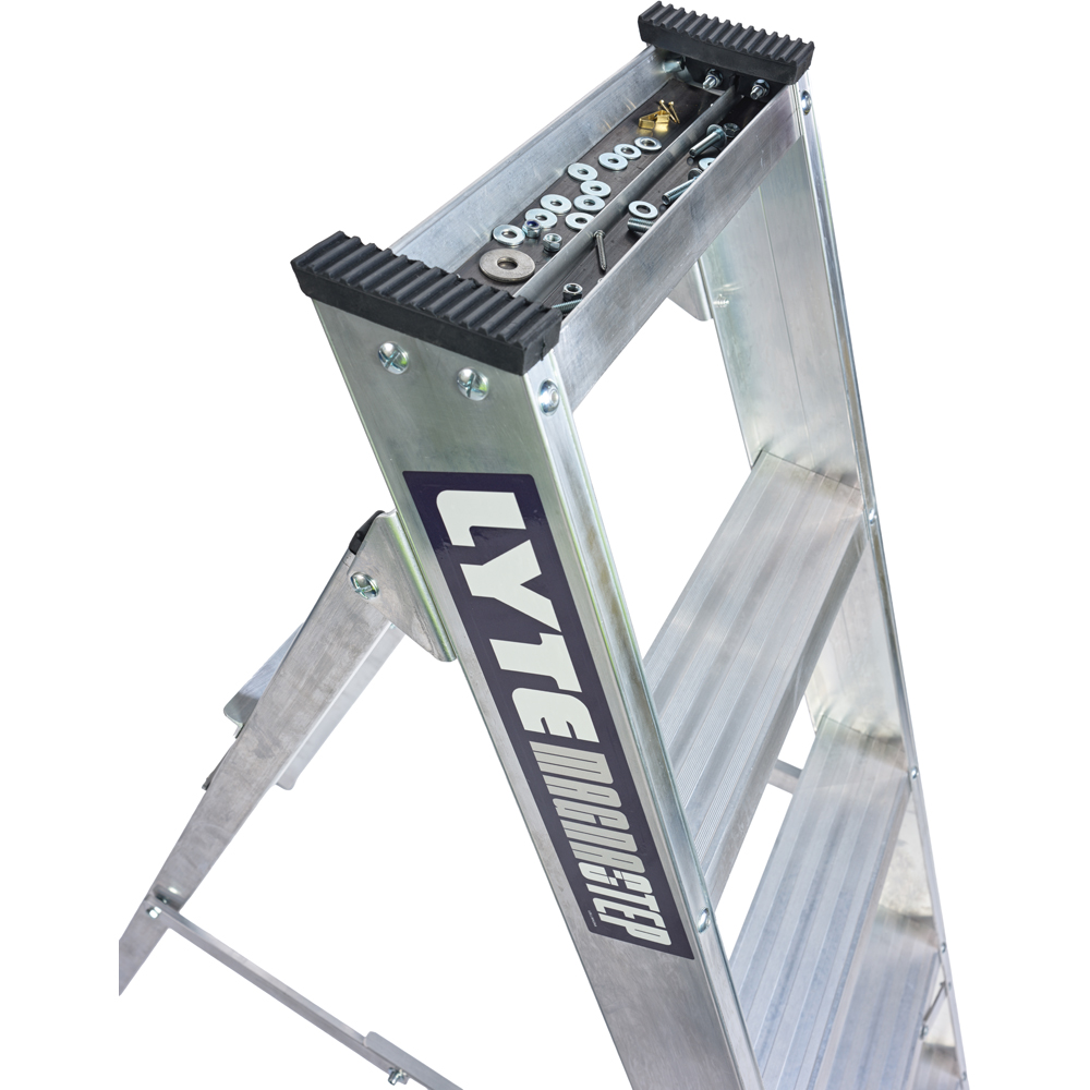 Lyte Ladders and Towers MagnaStep 5 Tread Aluminium Swingback Step Ladder Image 5