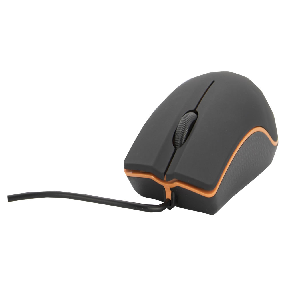 Wilko 3 Button Scroll Optical Mouse Wilko