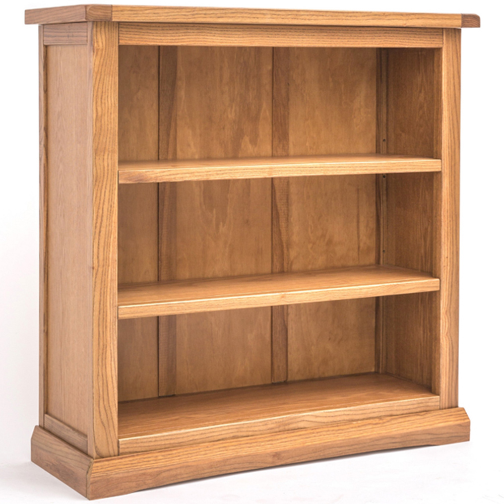 Salerno 3 Shelf Light Wood Bookcase Image 3