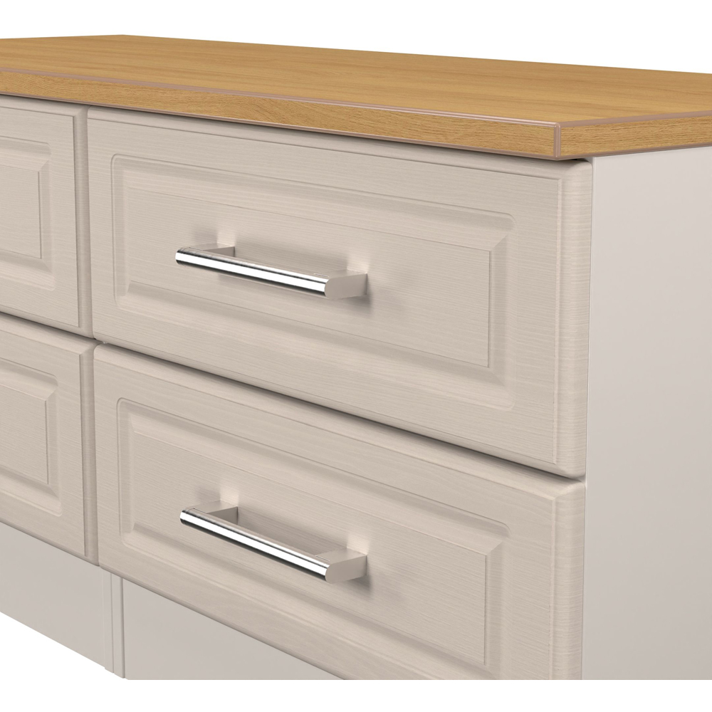 Crowndale Kent 4 Drawer Kashmir Ash and Modern Oak Bed Box Ready Assembled Image 5