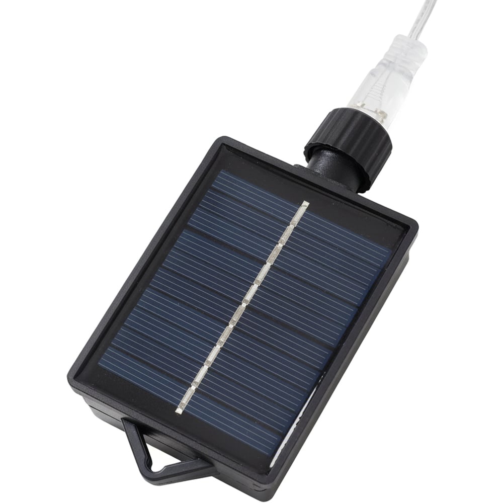 Living and Home Multicolour LED Solar-Powered Icicle String Light 10m Image 3