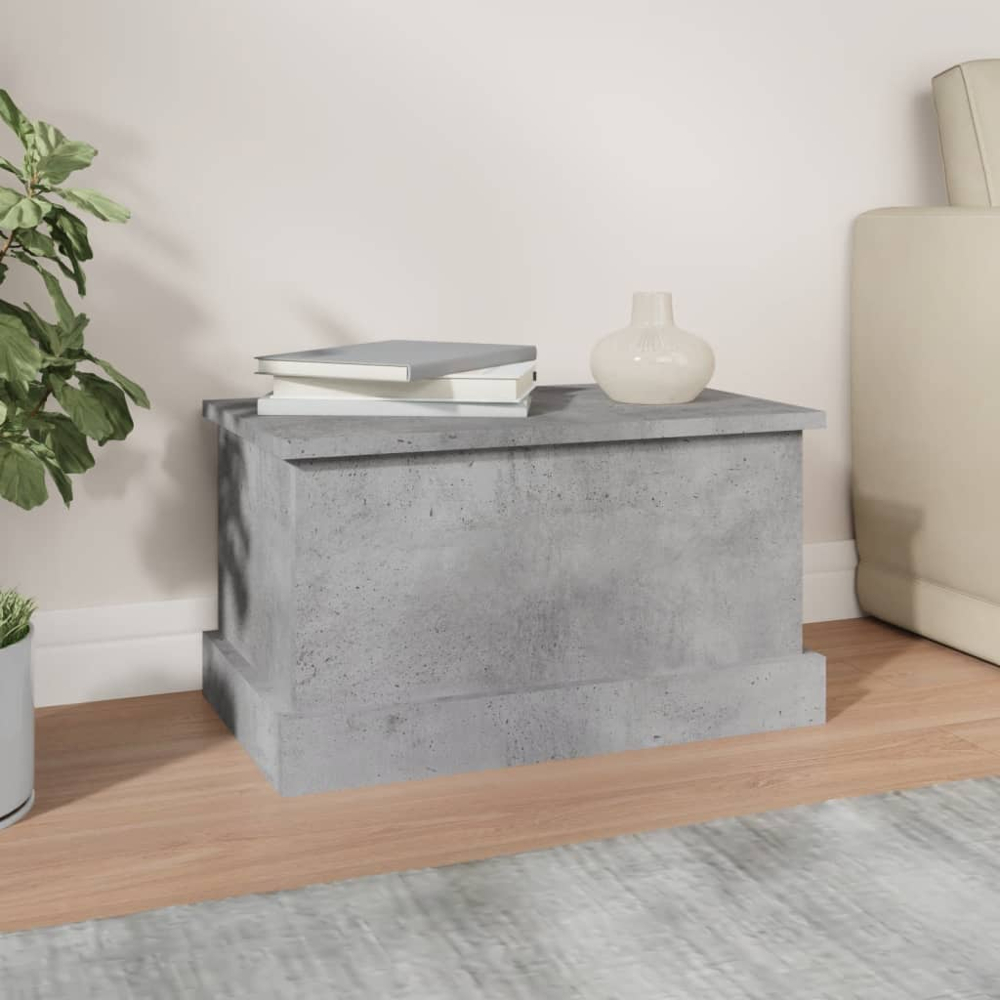 vidaXL Concrete Grey Storage Box Image 3