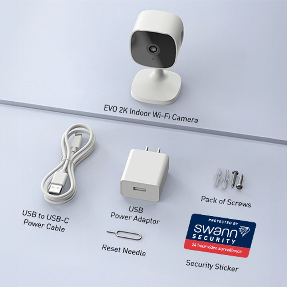 Swann EVO 2K Wi-Fi Motion Indoor Detect Camera Image 4