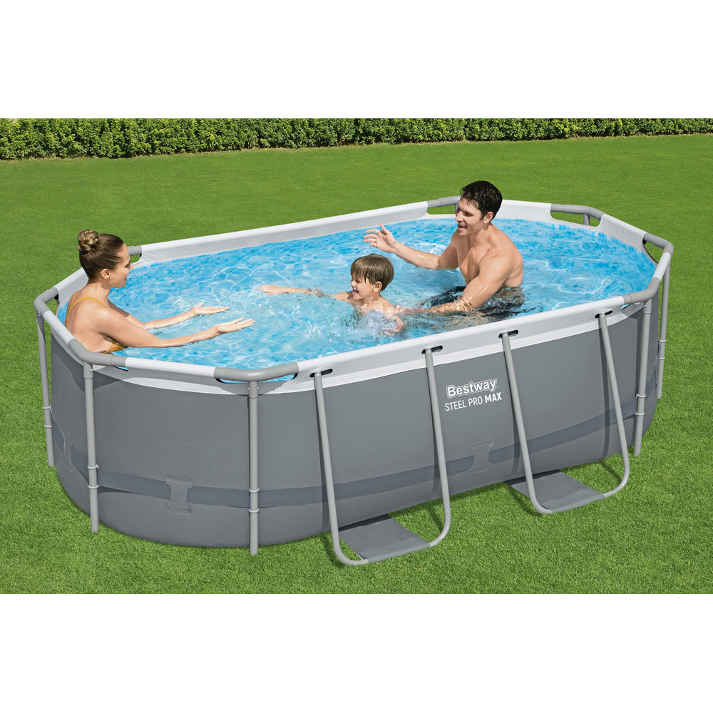 Bestway Steel Pro Max Oval Pool Set 10 x 6.7ft x 33 inch Image 2