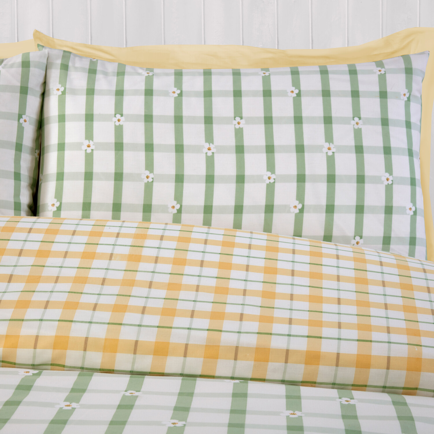 Spring Daisies Duvet Set White Double Image 4