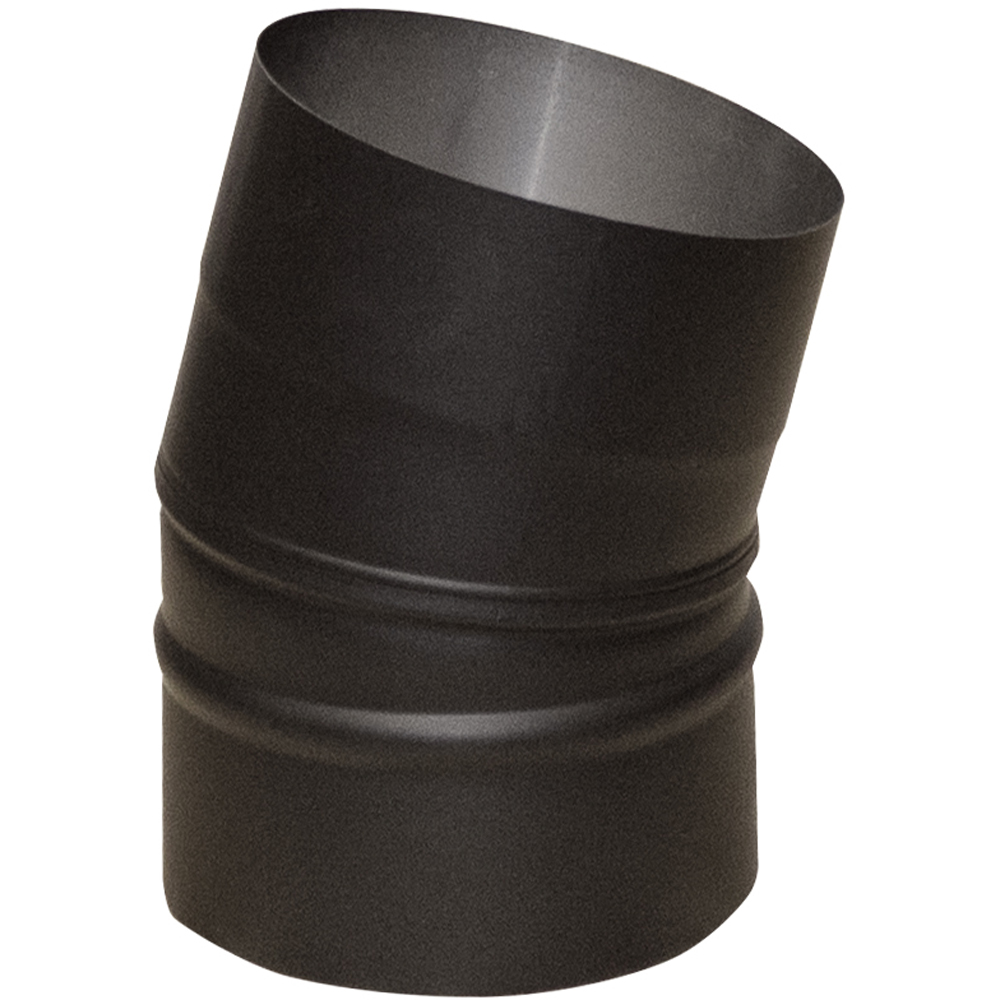 RoyalFire 5 Inch Elbow Bend Flue Pipe 15 Degree Image 1
