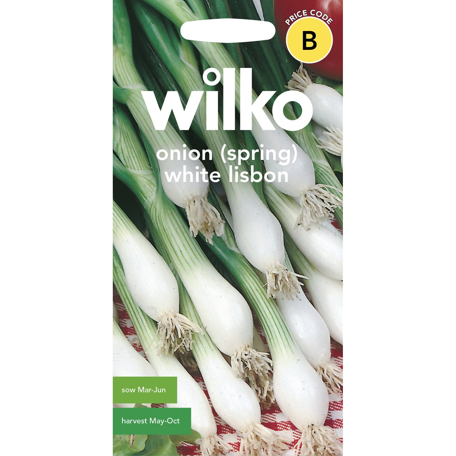 Wilko Spring Onion White Lisbon Seeds Image 1