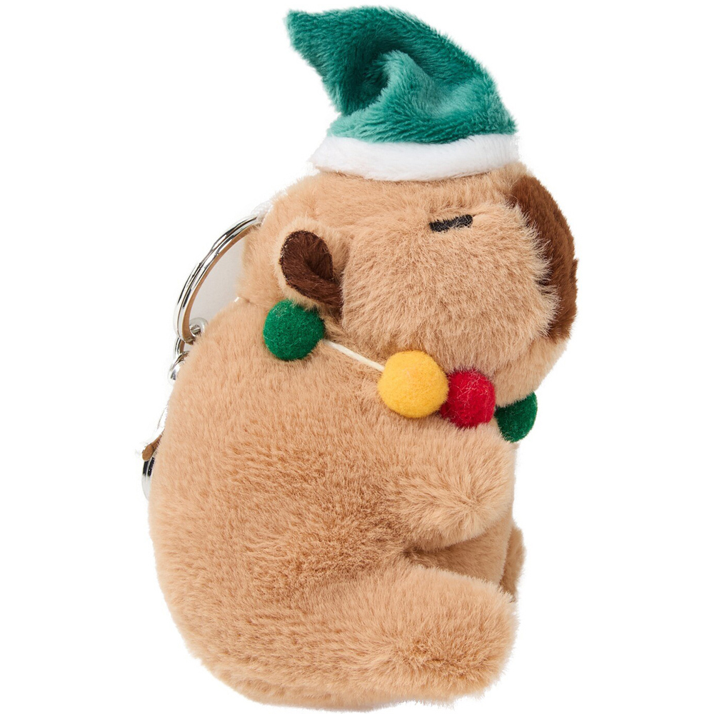 Xmas Capybara Keyring Image 5