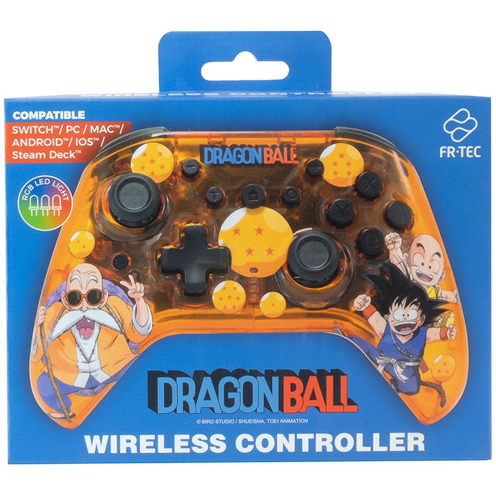 Dragonball Z Light-Up Nintendo Switch Wireless Controller Image 2